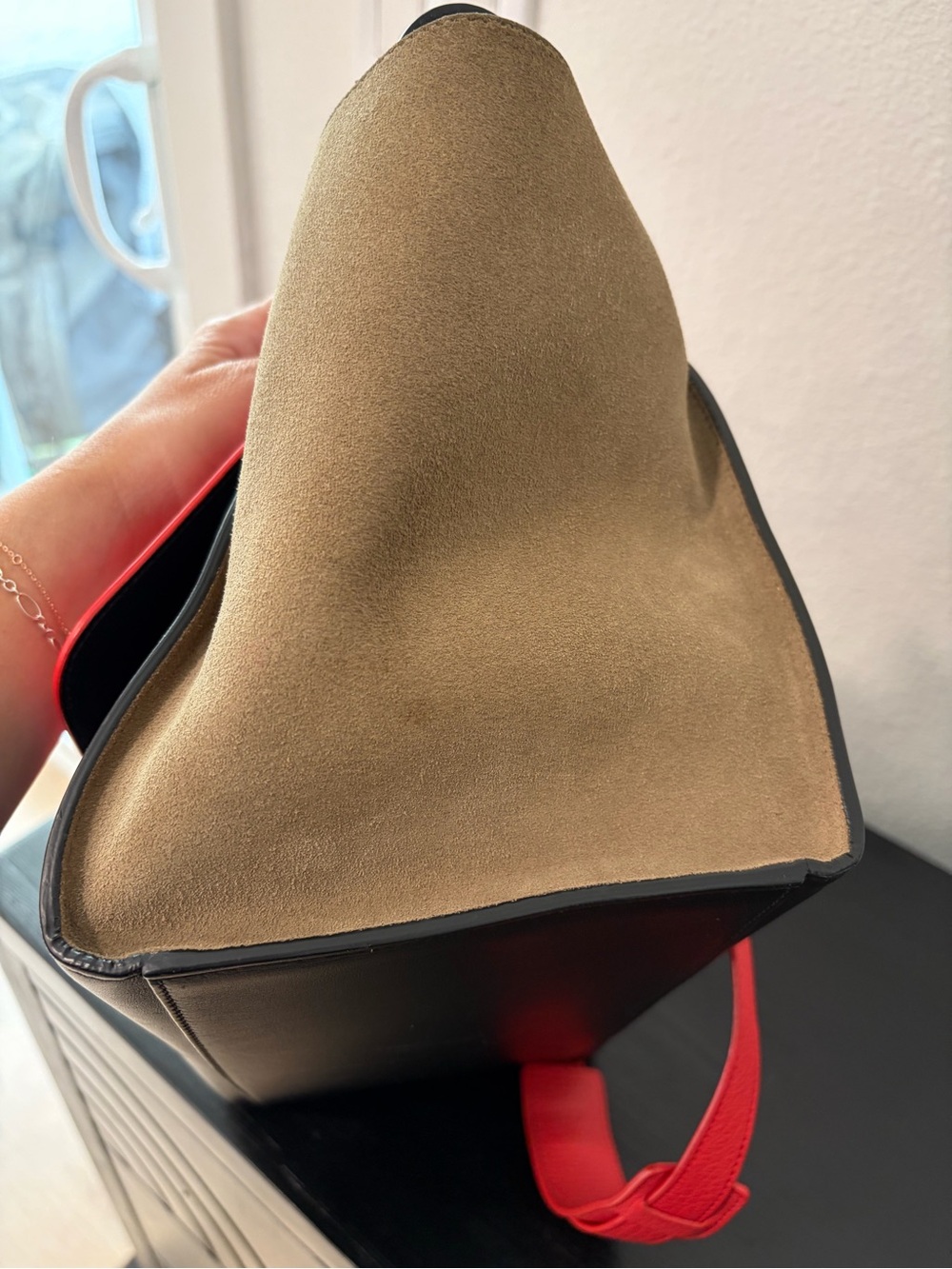 Celine Tricolor Trapeze Bag Leather - Picture 5 of 13